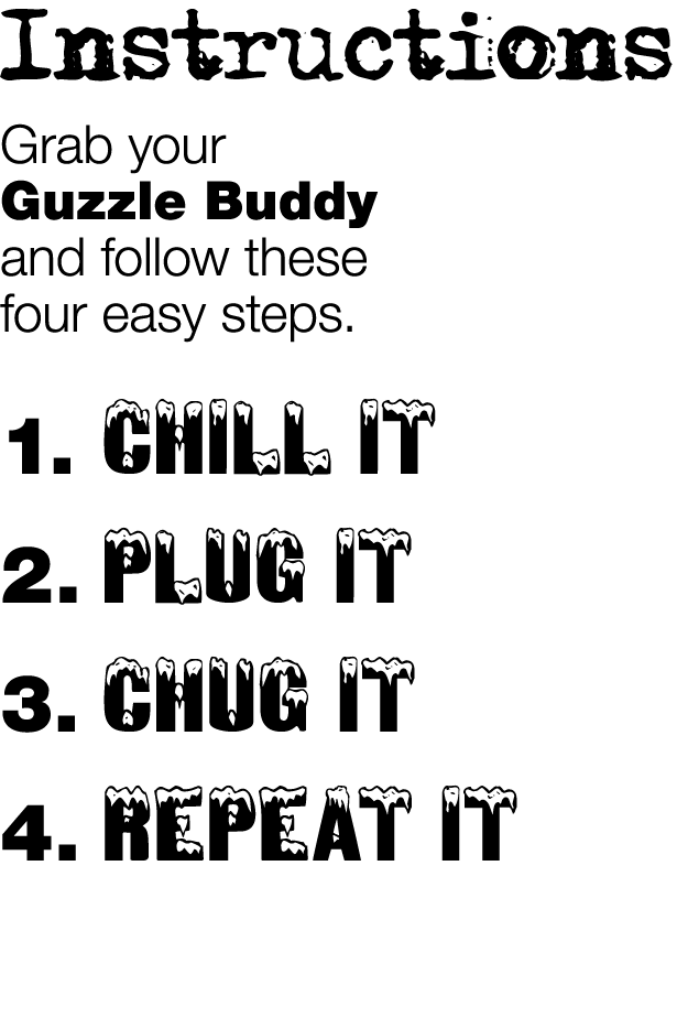 Guzzle Buddy® Beer Bottle - Borosilicate Glass