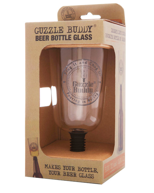 Guzzle Buddy® Beer Bottle - Borosilicate Glass