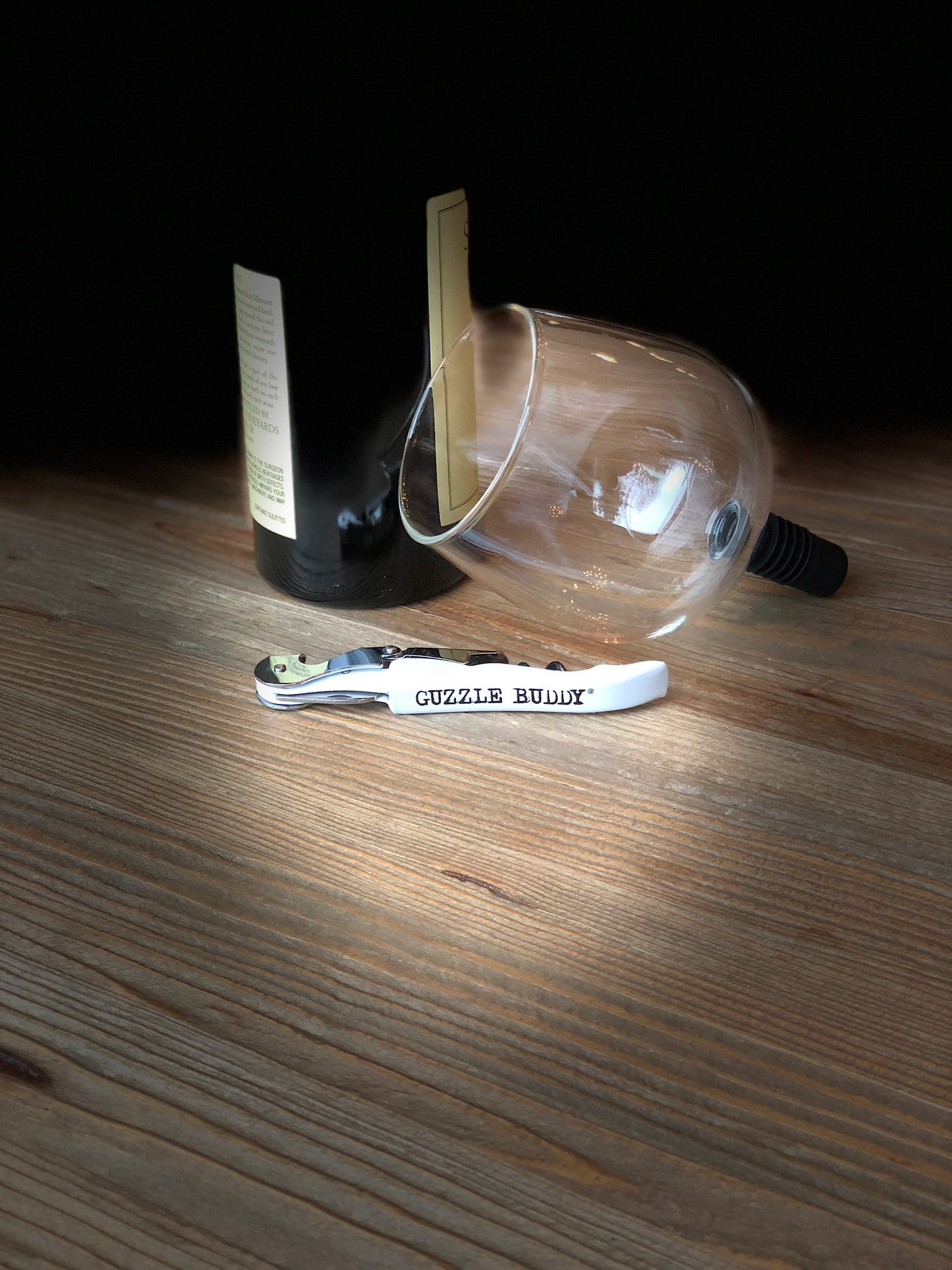 Guzzle Buddy® Waiter's Corkscrew Wine Bottle Opener