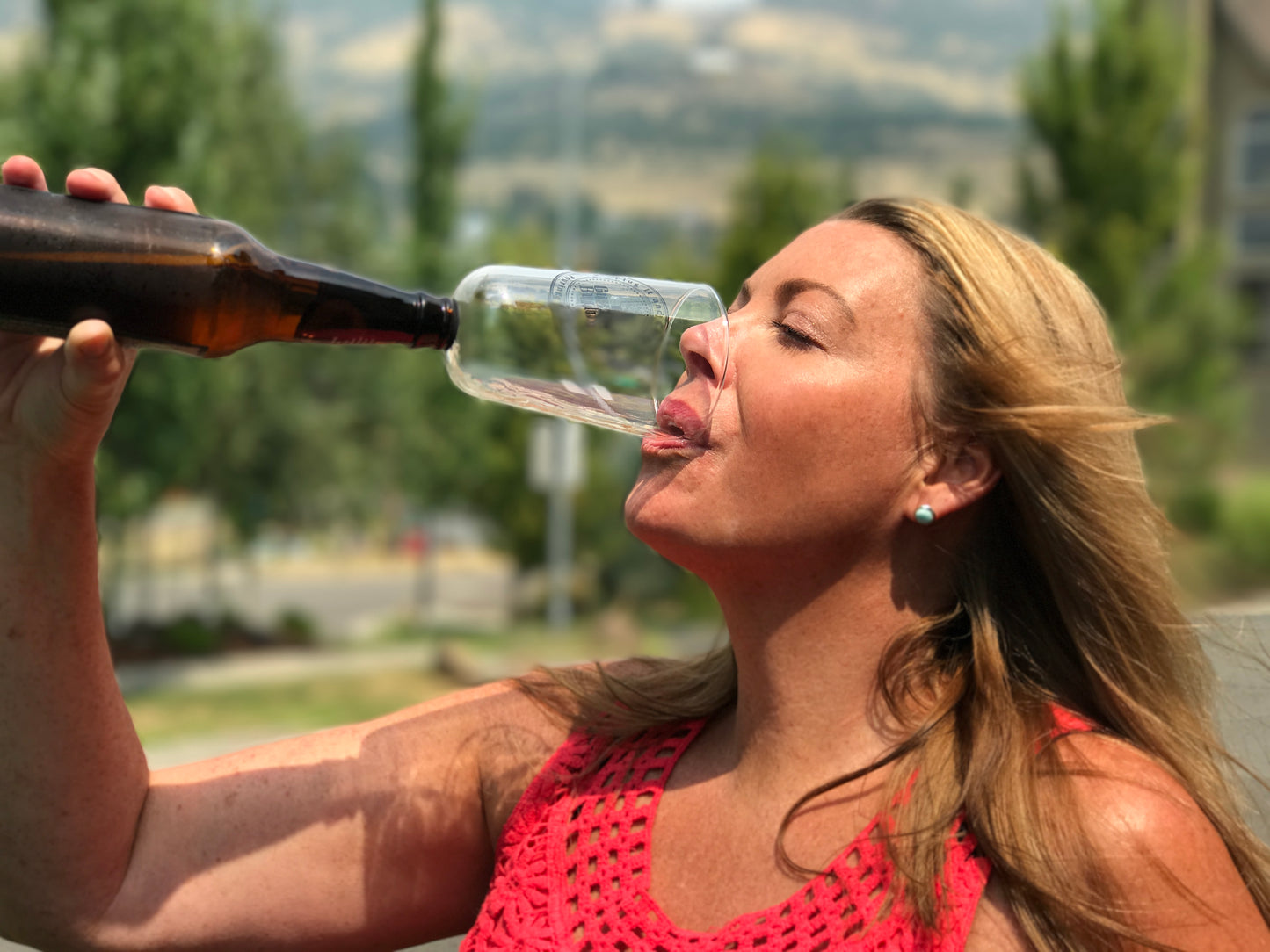 Guzzle Buddy® Beer Bottle - Borosilicate Glass